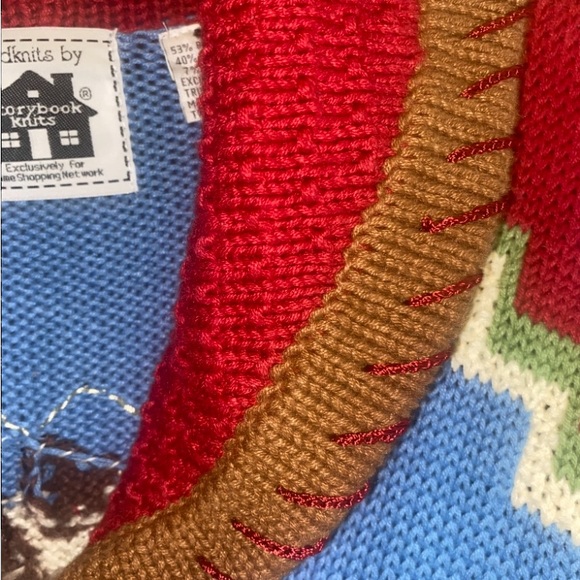 Storybook knits western plus size 2x cardigan handknits home shopping network - Picture 10 of 15